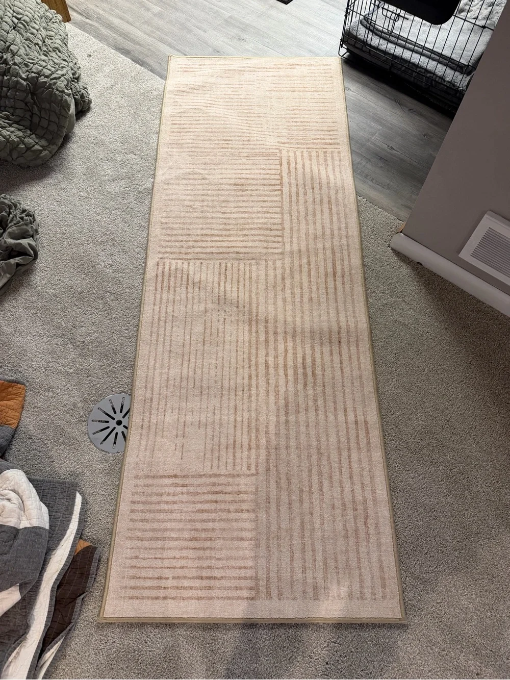 Ruggable Neutral Beige Runner Rug